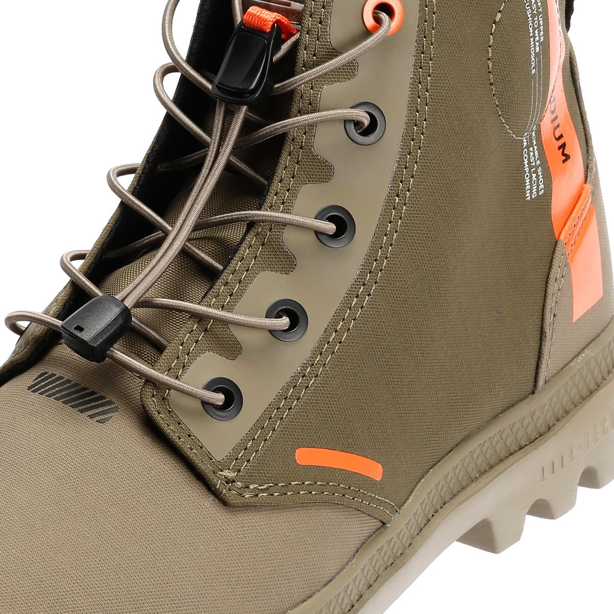 Palladium Pampa Lite Journey Grüne Stiefel