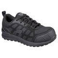 Skechers Workwear Bulklin Ayak Nylon Damen Schwarz/Schwarz Sicherheitssneaker