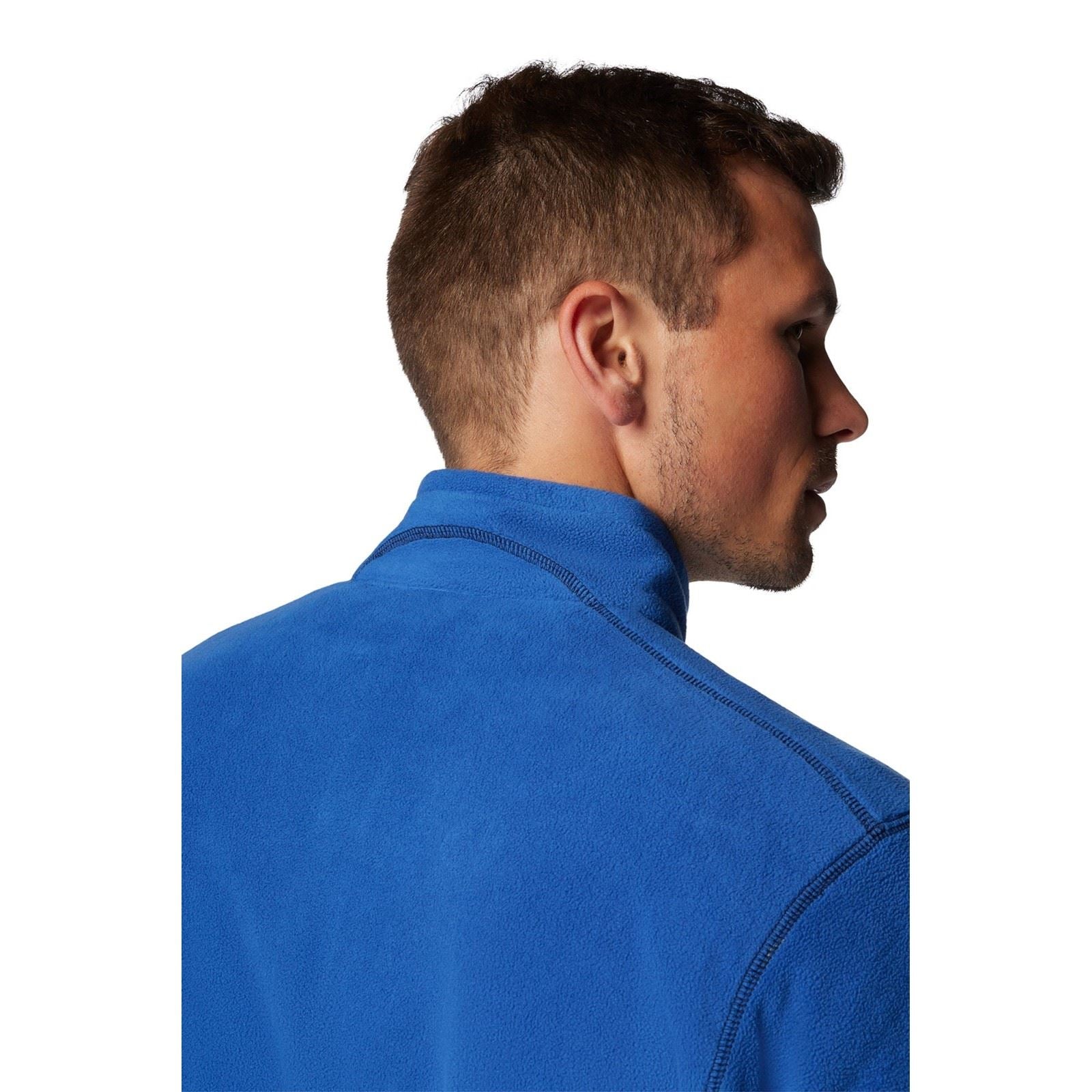 Columbia Klamath Range II Half Zip Herren Blaue Fleecejacke
