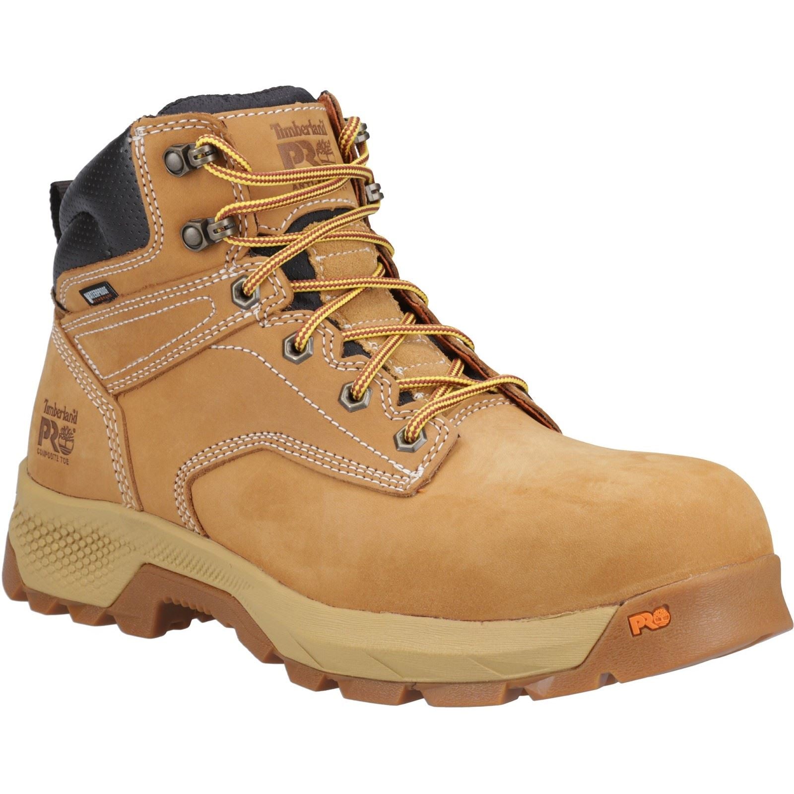Timberland Pro Titan 15 Cm Leder Weizen Sicherheitsstiefel