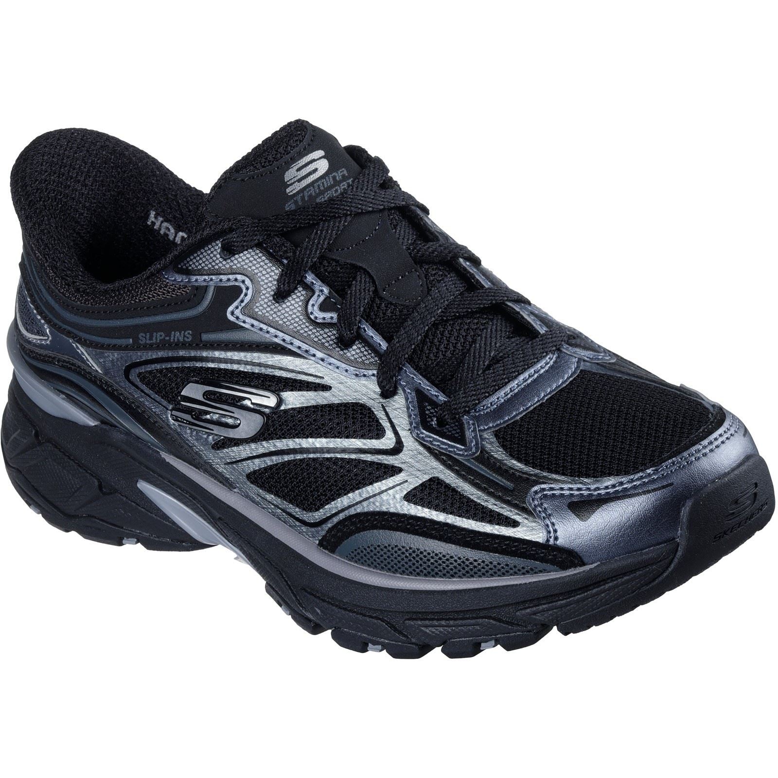 Skechers Stamina Sport Damen Schwarze Farbe Turnschuhe