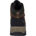 Hi-Tec Bandera Expedition Mid Wide Herren Wanderschuhe Aus Leder In Rauchbraun/Khaki