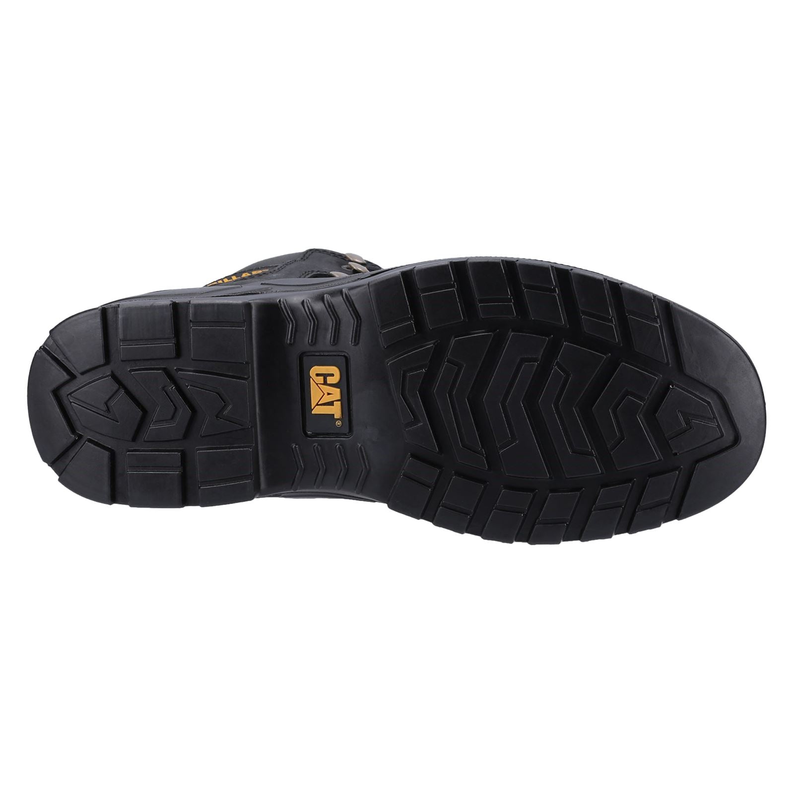Caterpillar Striver Mid S3 Leder Schwarze Sicherheitsstiefel