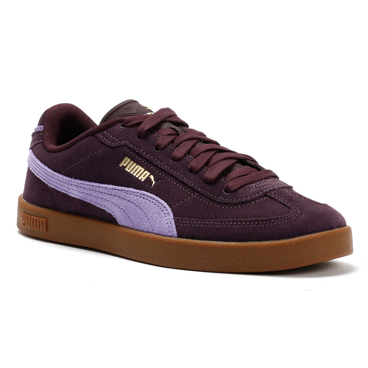 Puma Club II Era Wildleder Lila Sneakers