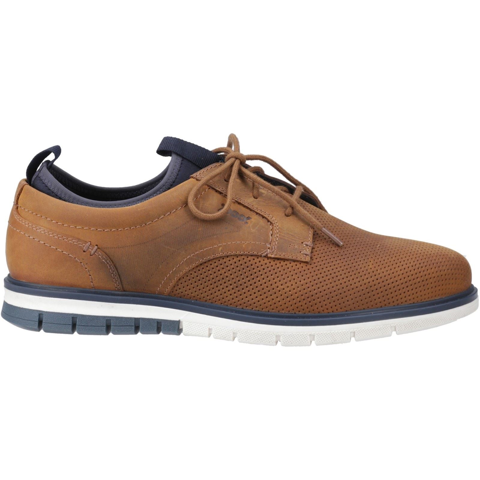 Pod Murphy Leder Herren Tan Schnürschuhe