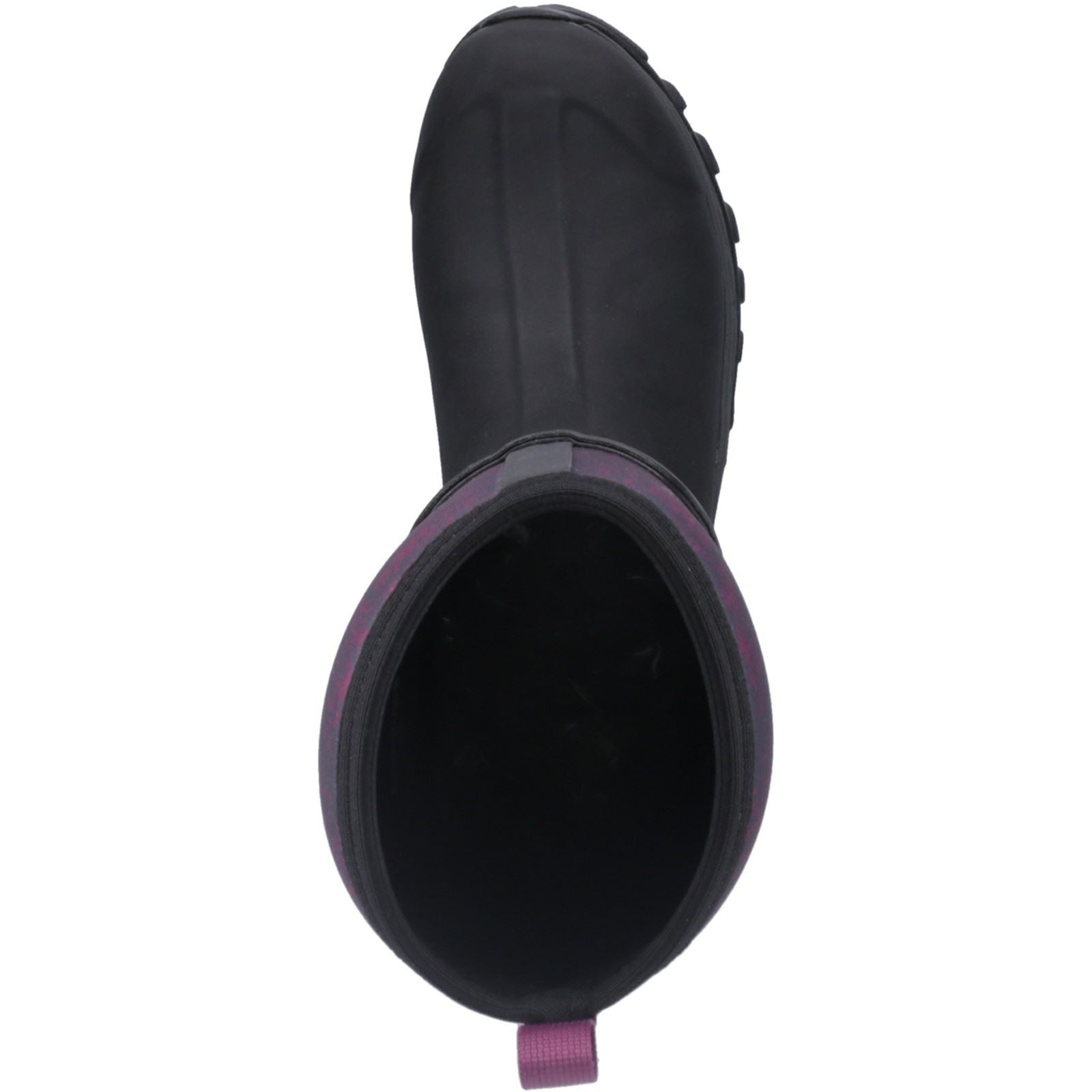 Muck Boots Arctic Sport II Tall Damen Gummistiefel in Schwarz/Magenta Verlauf für den Winter bis zum Knie