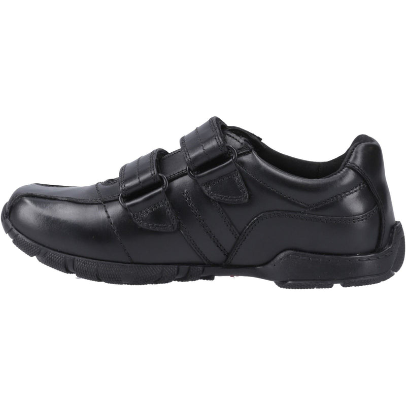 Hush Puppies Vance Lederslipper In Schwarz Für Jungen