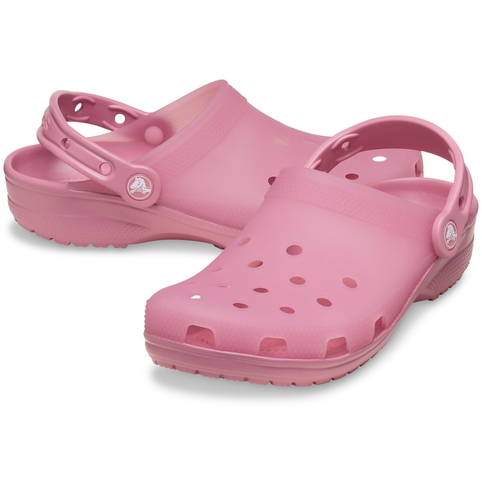 Crocs Classic Frosted Thermoplastische Rosetten Clogs