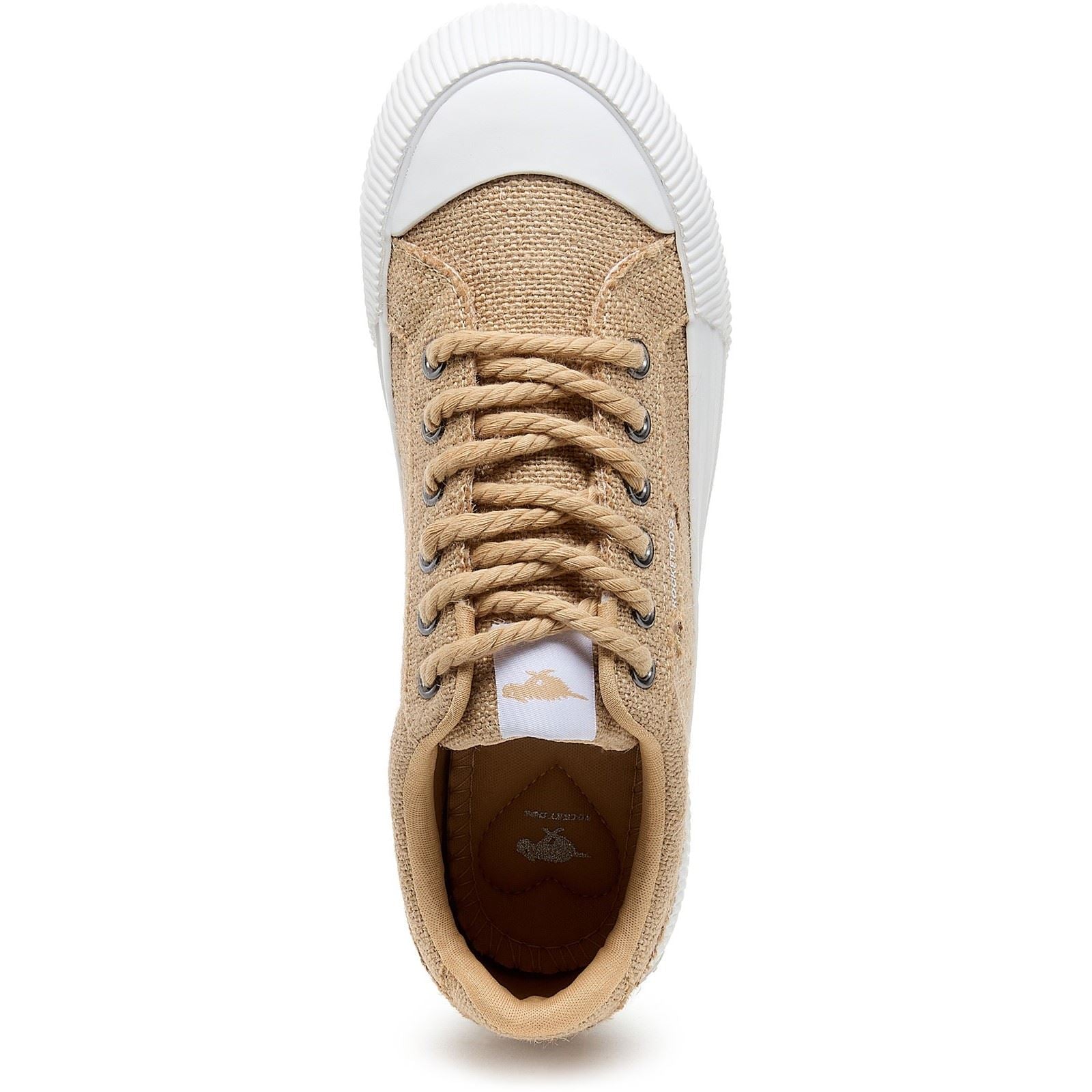 Rocket Dog Cheery Heidi Damen Sneakers Aus Dunkler Naturbaumwolle