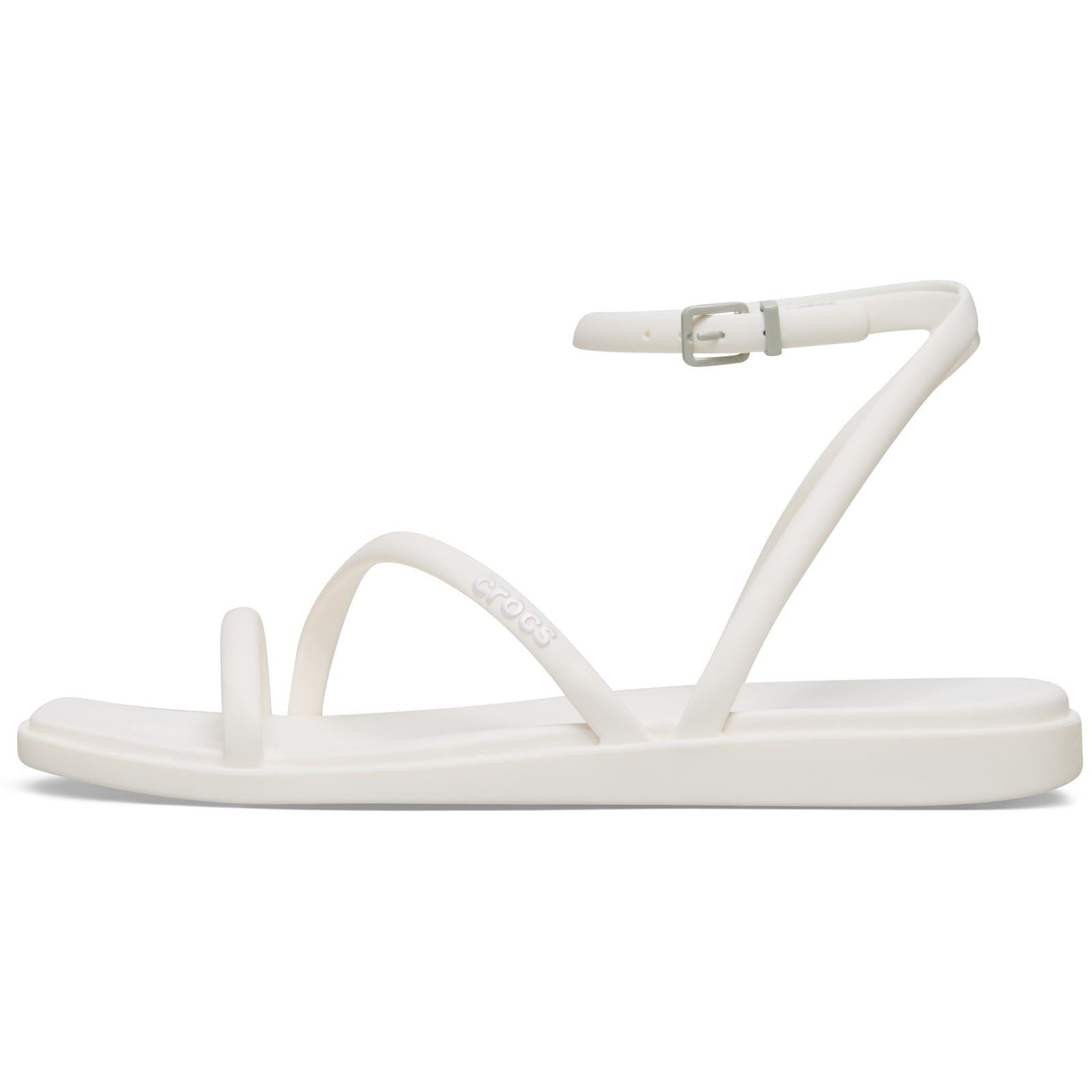 Crocs Miami Toe Loop Eva Damen Kreide Sandalen
