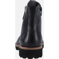 Hush Puppies Grace Zip Damenstiefel Aus Schwarzem Wildleder