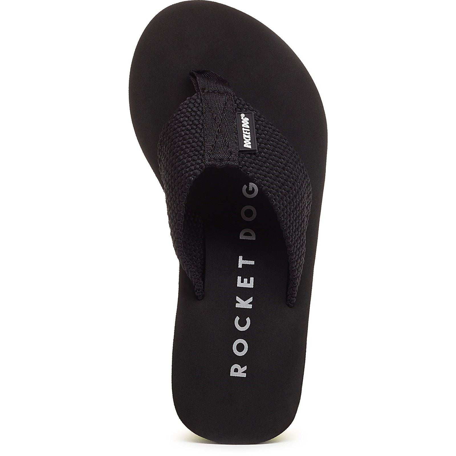 Rocket Dog Crush Baumwollschwarze Wedges Für Damen