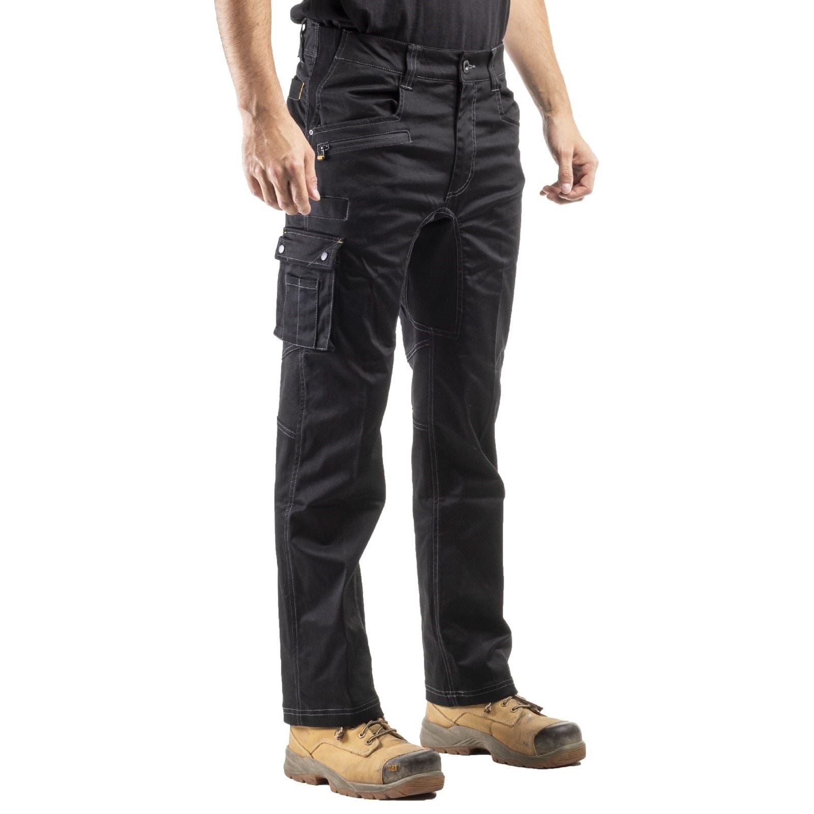 Caterpillar Operator FX Baumwoll Herren Schwarze Farbe Outdoor Hosen