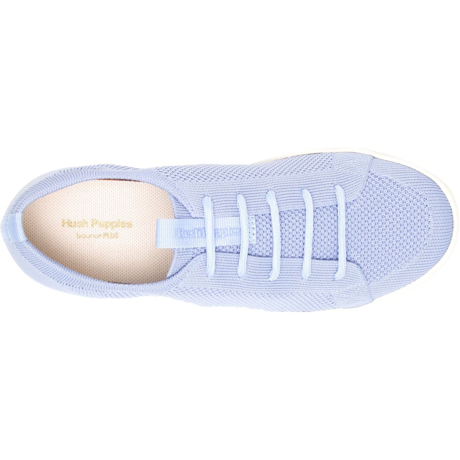 Hush Puppies Good Damen Blaue Turnschuhe