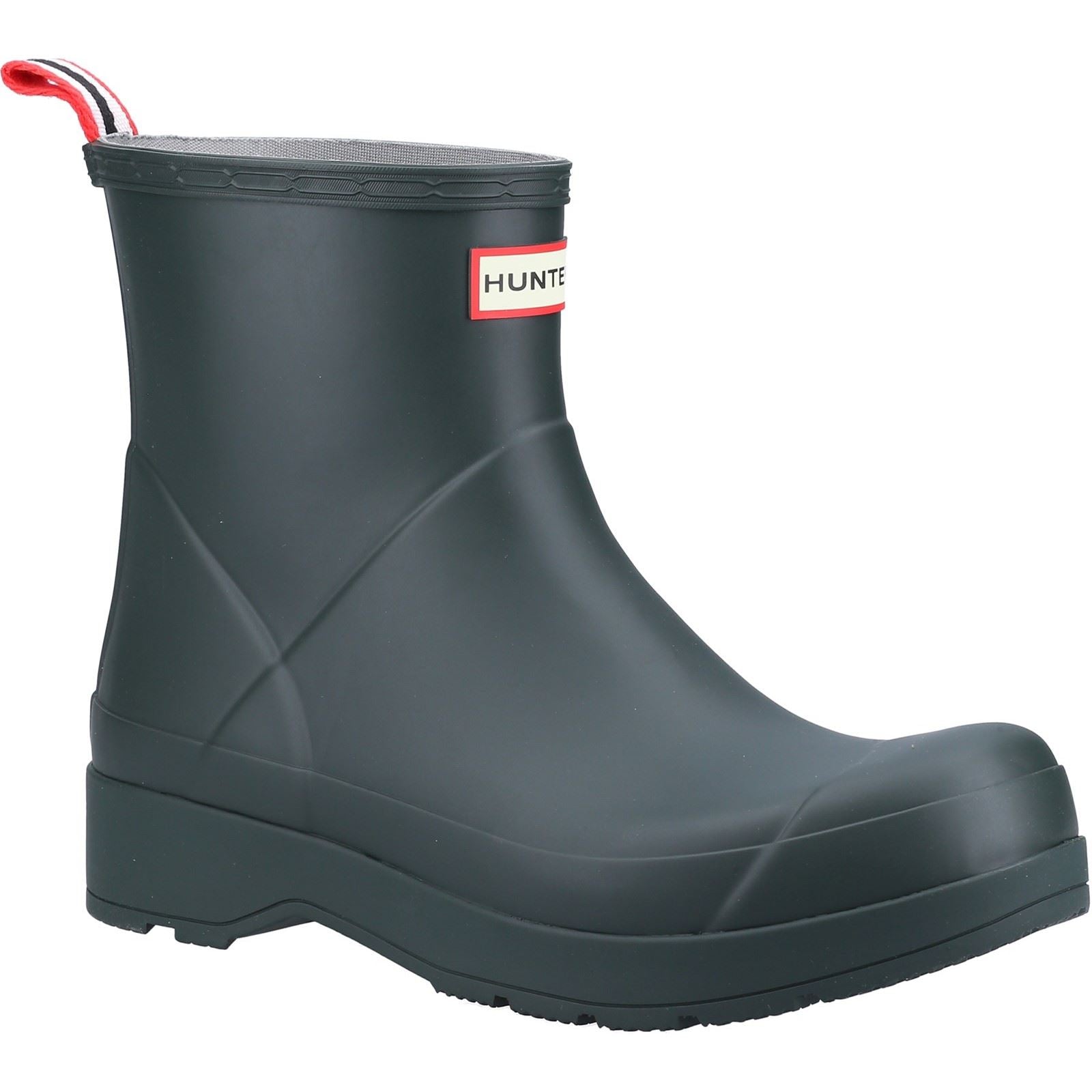Hunter Play Boot Short Gummistiefel Für Herren In Moosgrün