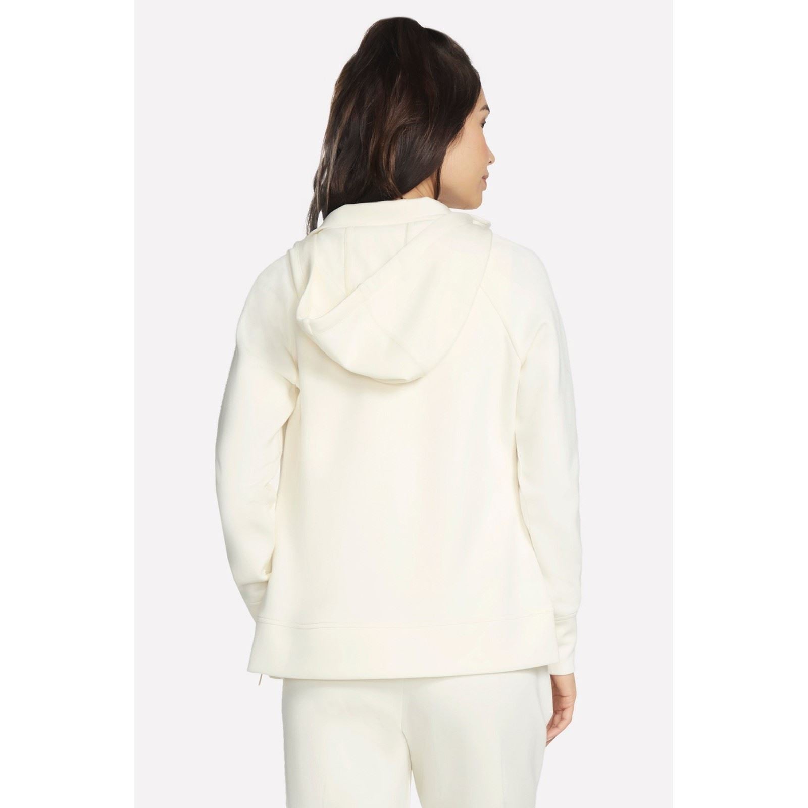 Skechers Performance Skechluxe Elevate Hooded Jacket Damen Off-White Jacke