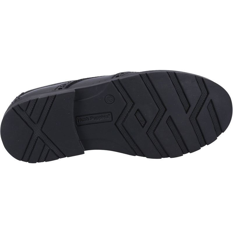 Hush Puppies Jacob SNR Lederschuhe In Schwarz Für Herren