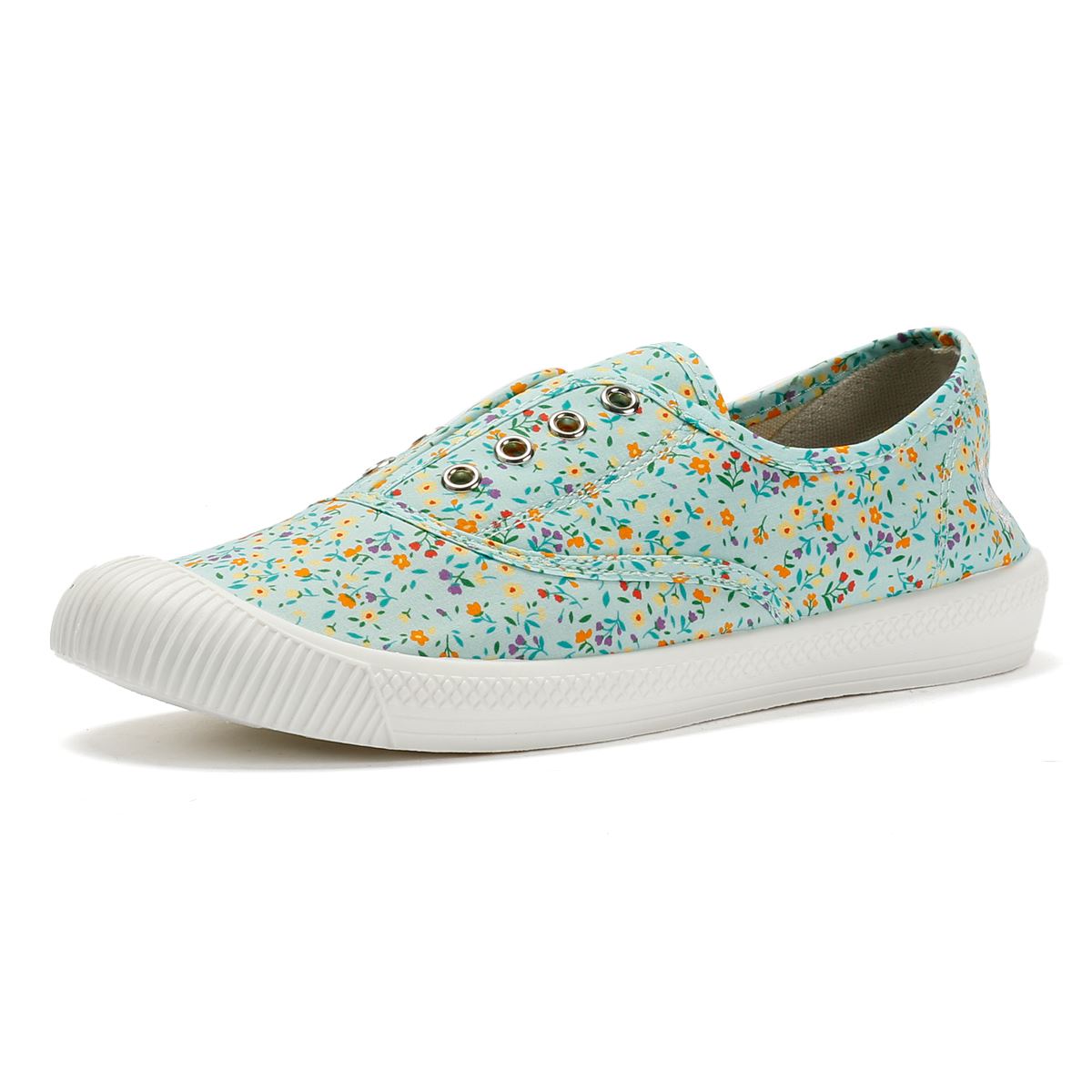 Penguin Anita Canvas Damenschuhe In Grün