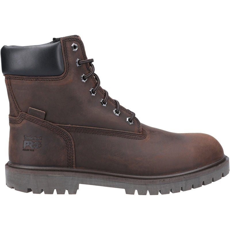Timberland Pro Ikonische Braune Leder Sicherheitsstiefel