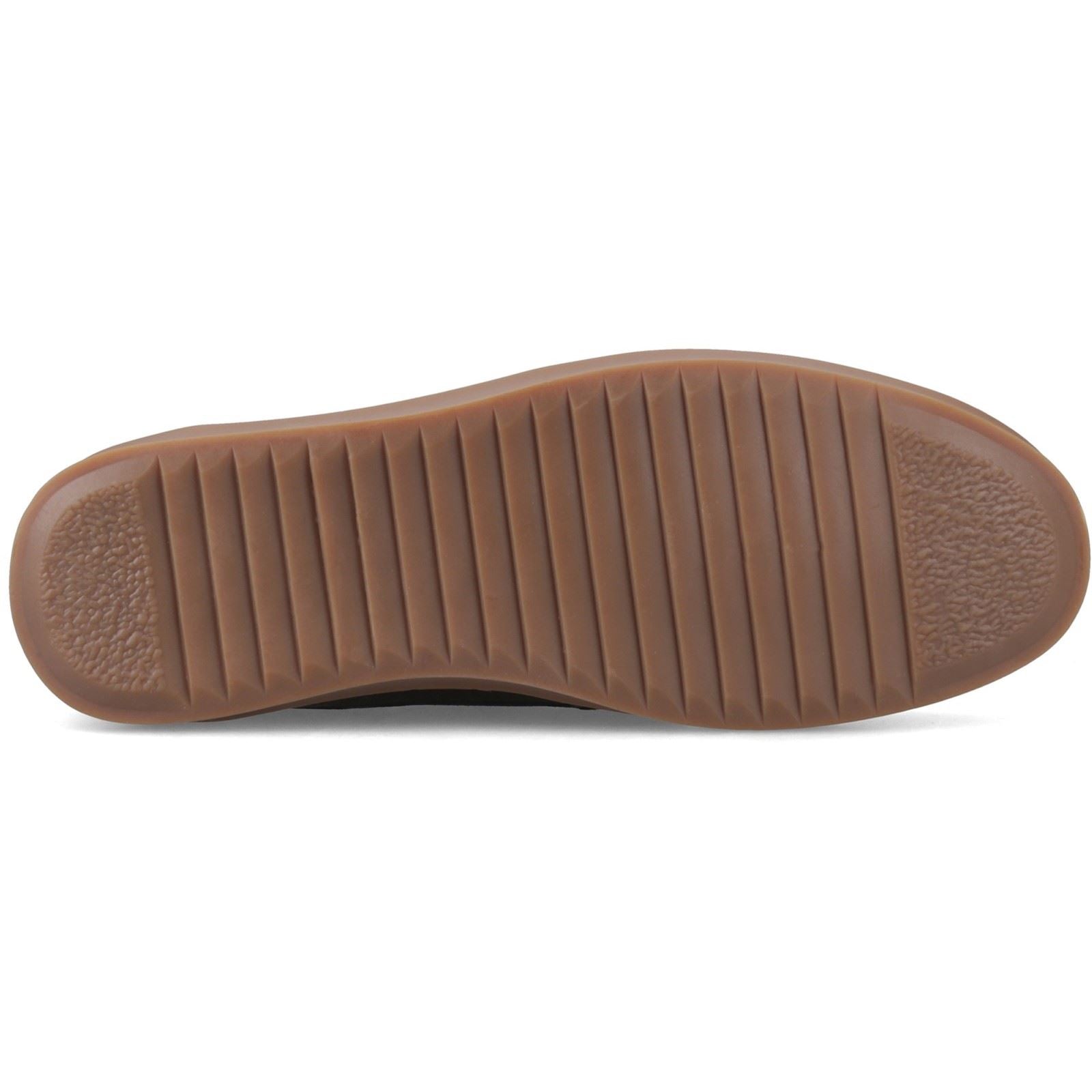 Hush Puppies Madden Boat Shoe Leder Herren Schokoladen Bootsschuhe