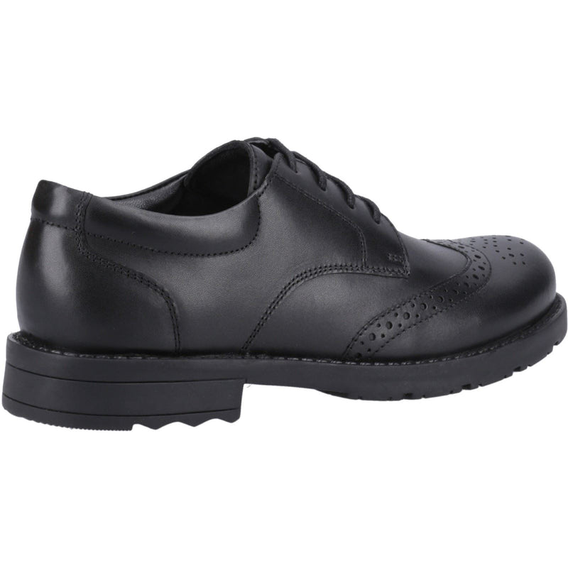 Hush Puppies Brian Junior Lederschuhe In Schwarz Für Herren