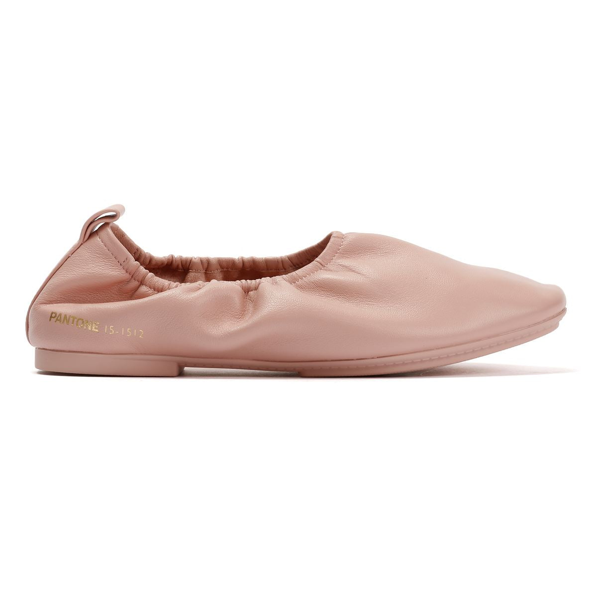 FitFlop X Pantone Delicato Ballerina Leder Damen Rosa Schuhe