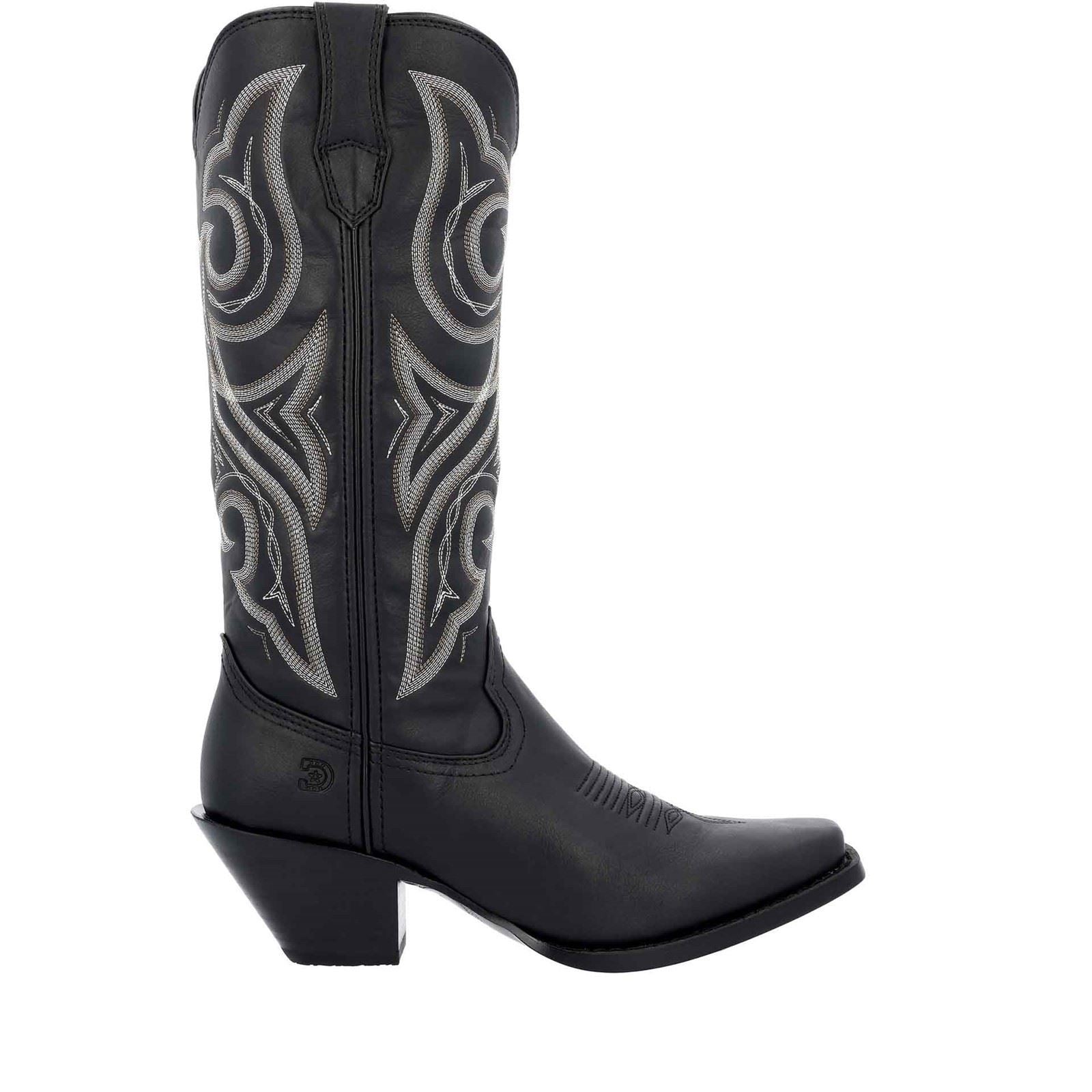Durango Crush Damen Stiefel Aus Kunstleder In Schwarz
