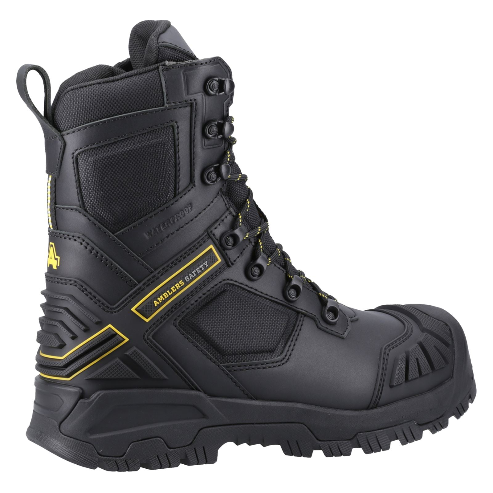 Amblers Safety Dynamite Leder Schwarze Farbe Sicherheitsstiefel