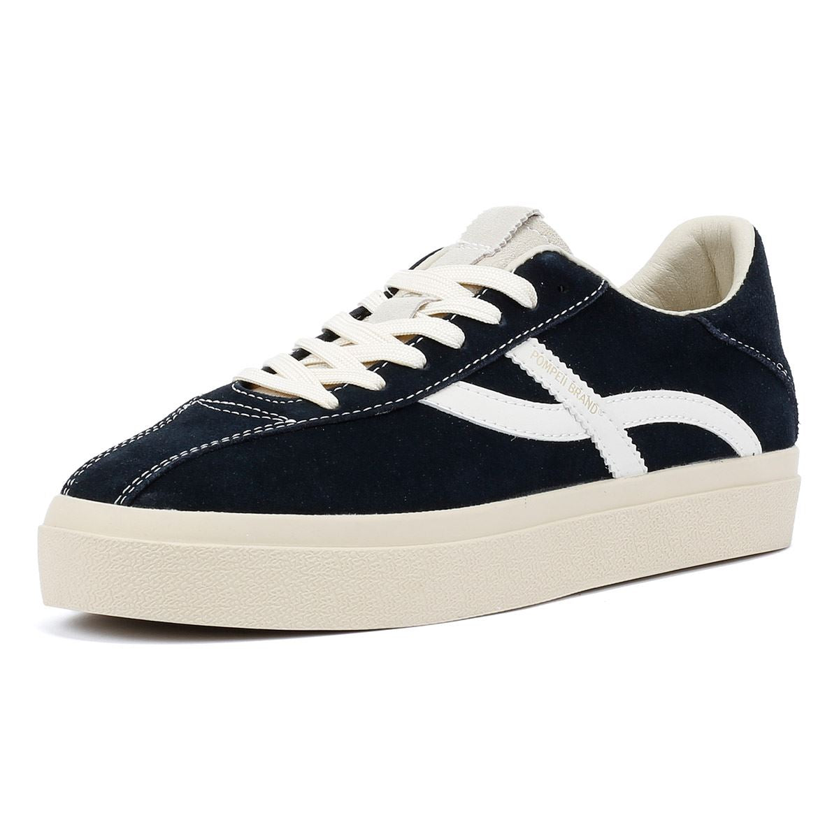 Pompeii Dart Herren Sneaker Aus Schwarzem Wildleder