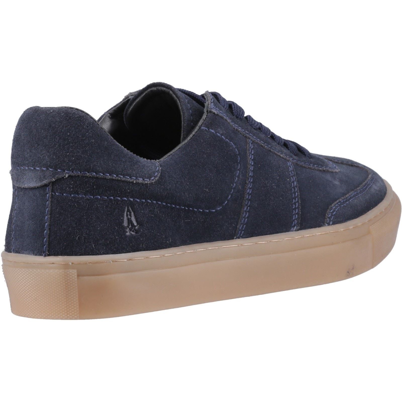 Hush Puppies Riley Herren Wildleder Sneaker In Marineblau Aus Wildleder