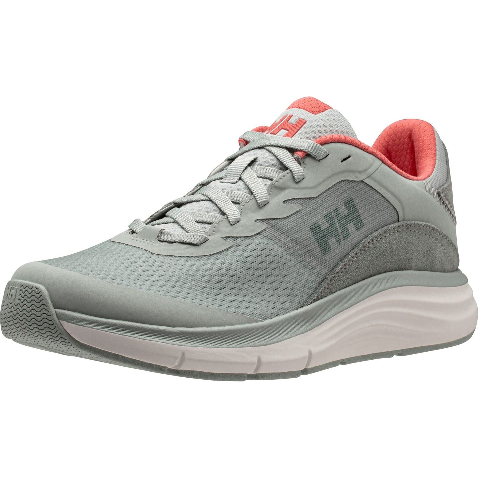 Helly Hansen Sport MARINE Baumwoll Damen Sneaker In Grünnebel/Korallen Mandel
