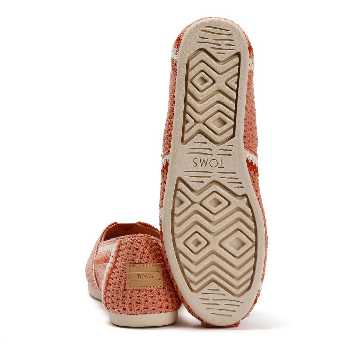 TOMS Alpargata Classic Baumwoll Frauen Pinke Espadrilles