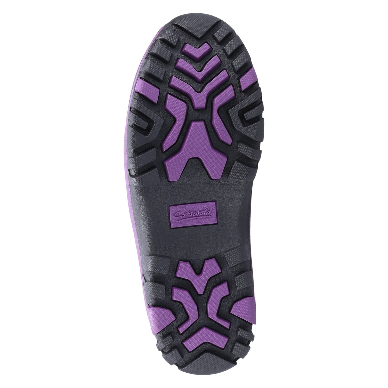 Cotswold Blaze TPR+Neopren Damen Lila Gummistiefel