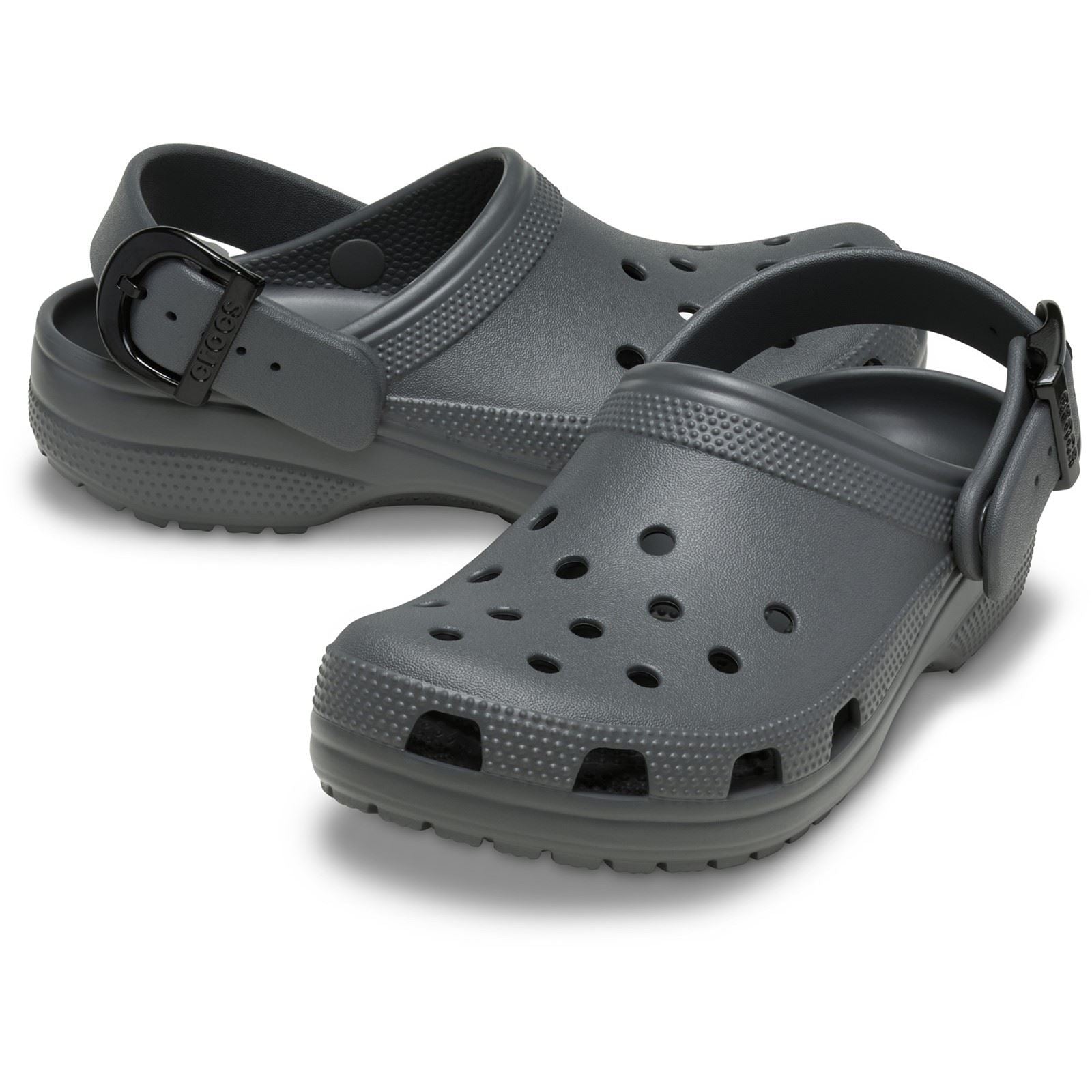 Crocs Classic Buckle Eva Damen Carbon Clogs