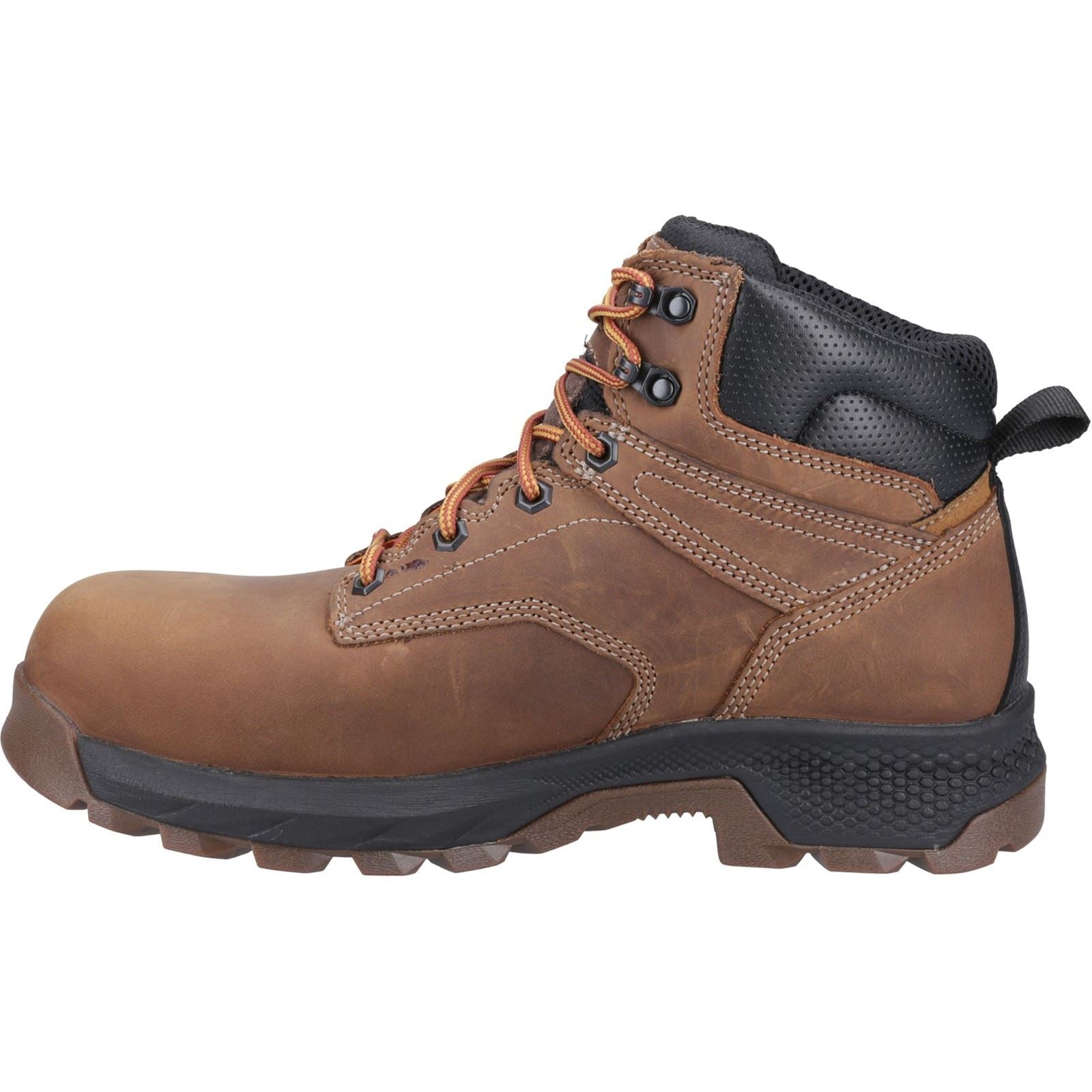 Timberland Pro Titan Sechs Zoll Leder Braune Sicherheitsschuhe