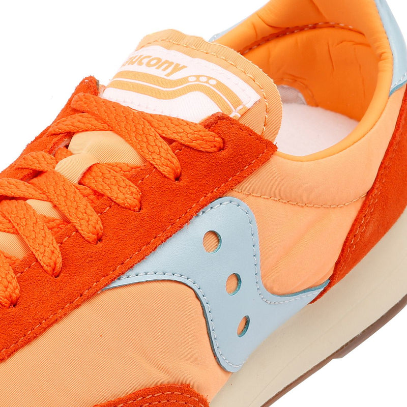 Saucony Trainer 80 Orangefarbene Wildleder Sneaker