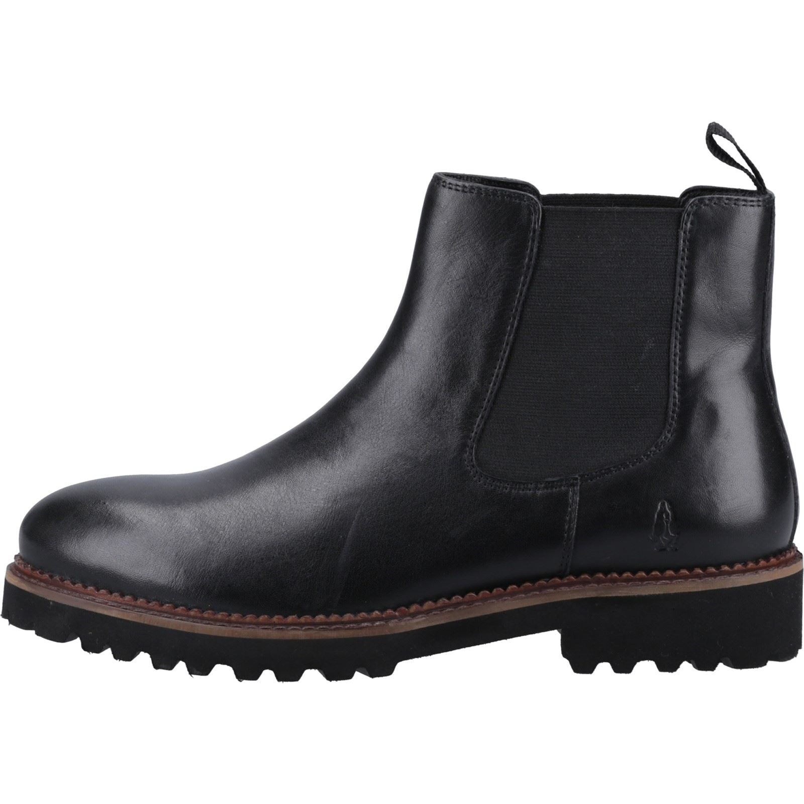 Hush Puppies Gwyneth Chelsea Damenstiefel Aus Schwarzem Wildleder