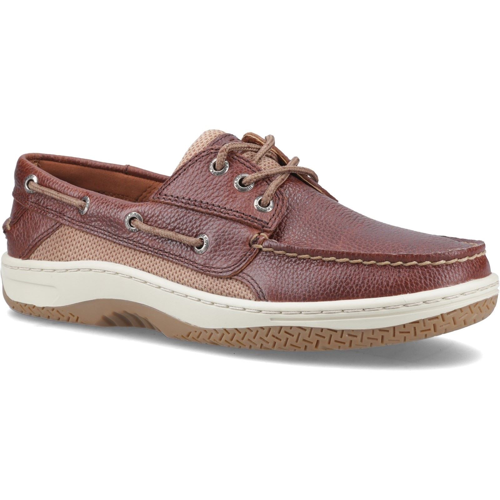 Sperry Billfish 3 Eye Herren Weite Bootsschuhe Aus Braunem Leder