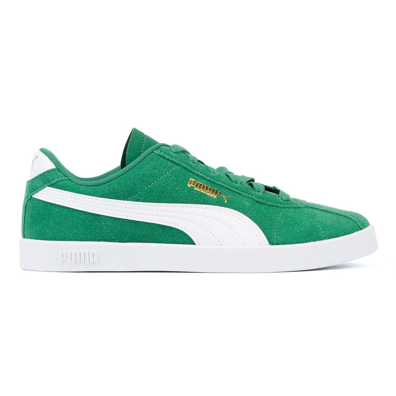 Puma Club II Grüne Wildleder Turnschuhe