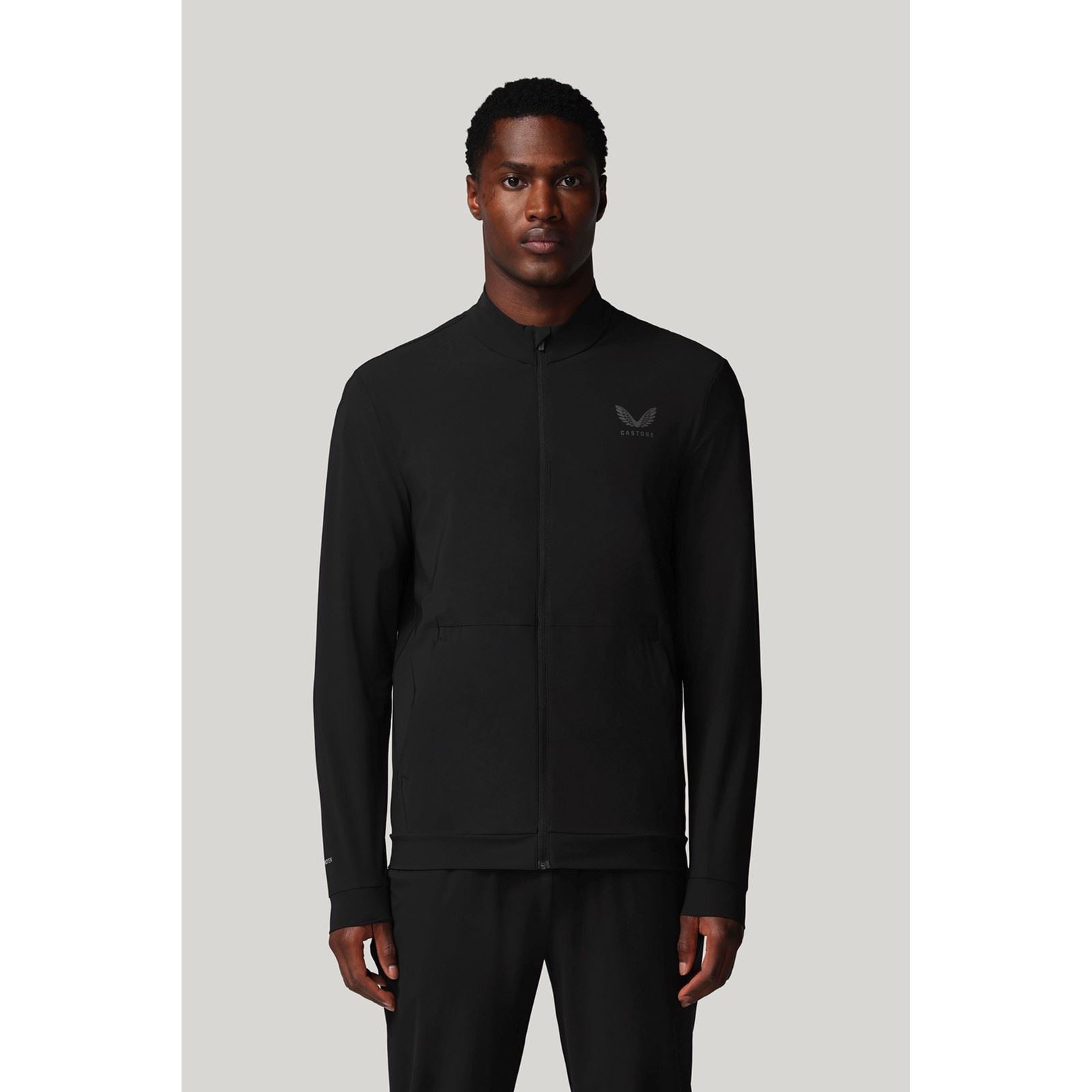 Castore Tech Training Herren Schwarze Trainingsjacken