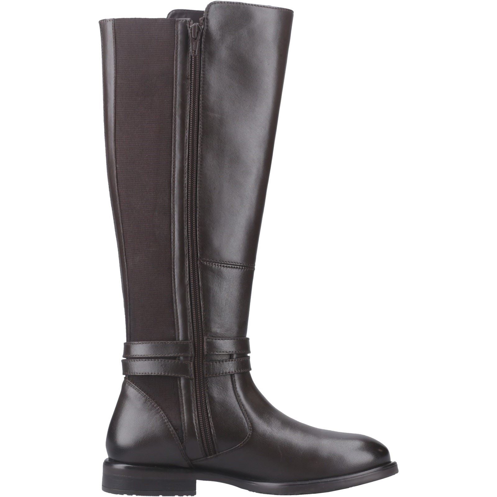 Hush Puppies Victoria Damenstiefel aus braunem Leder