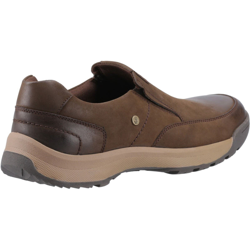 Hush Puppies Vaun Herren Slipper aus braunem Leder