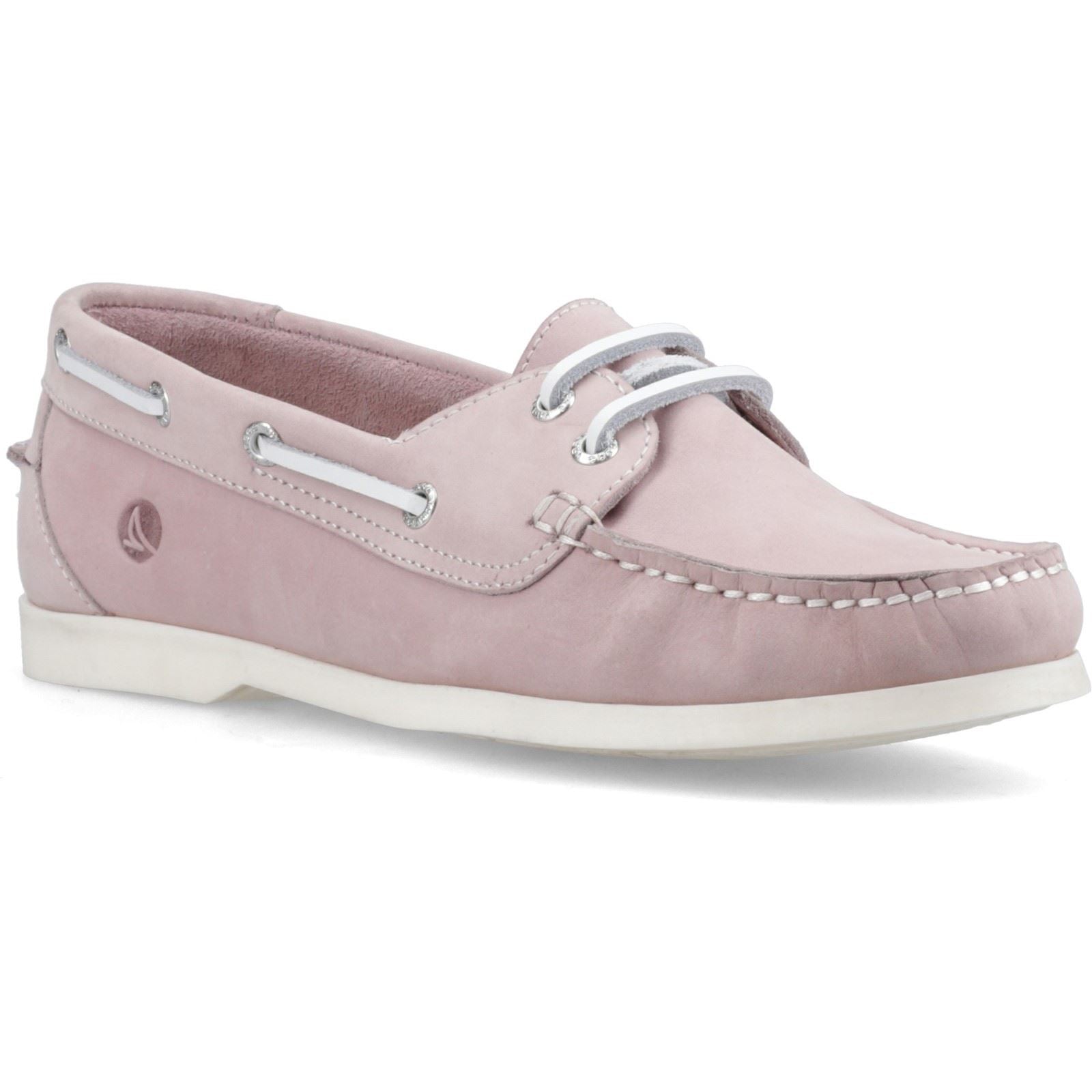 Sperry Balboa 2 Eye Boat Nubuk Damen Pinke Bootsschuhe