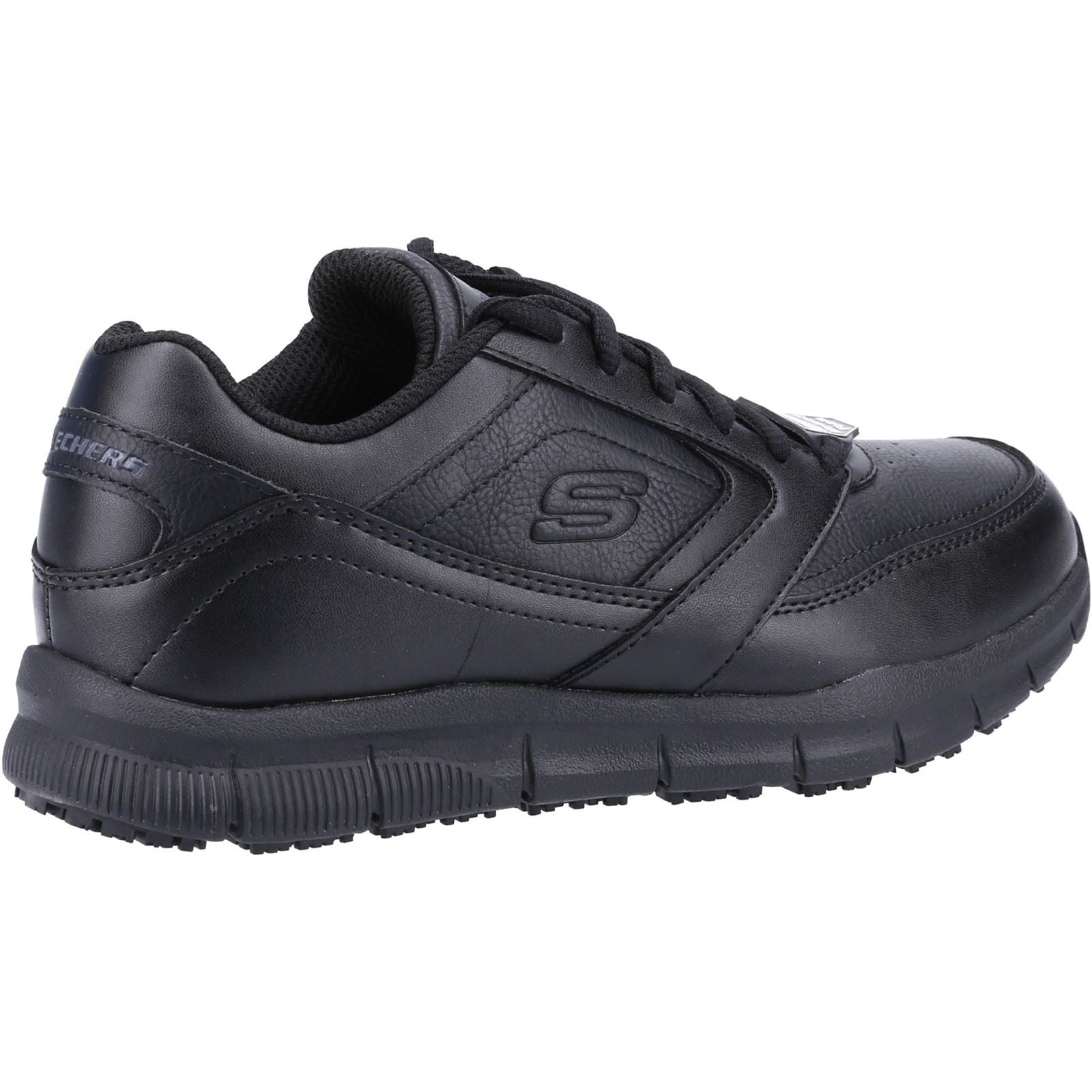 Skechers Workwear Nampa Wyola Damen Schwarze Sicherheitsschuhe