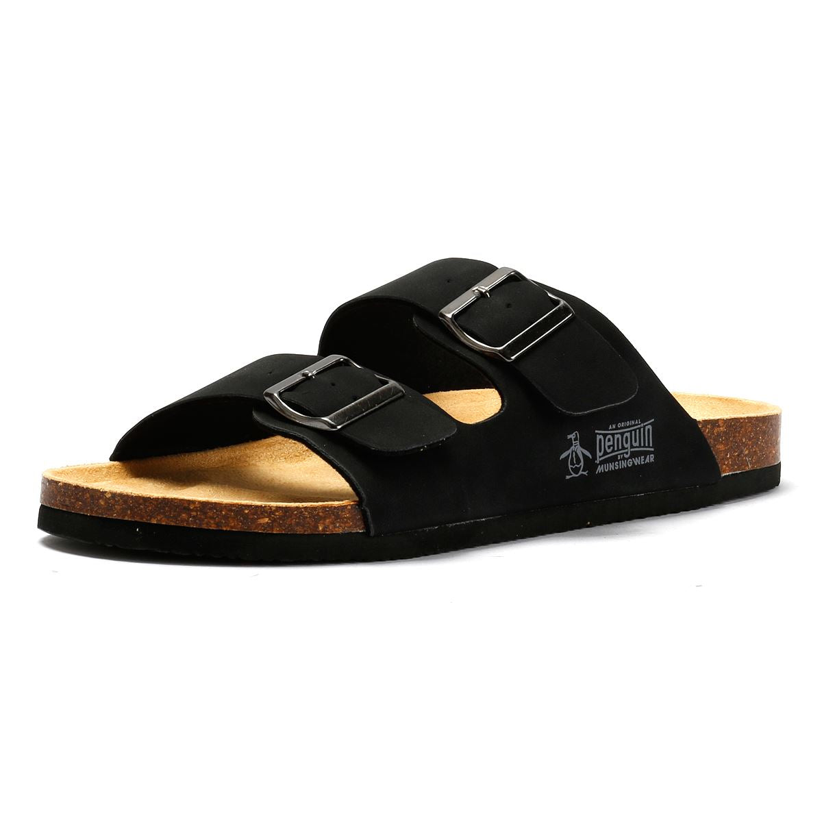 Penguin Port 2 Herren Schwarze Sandalen