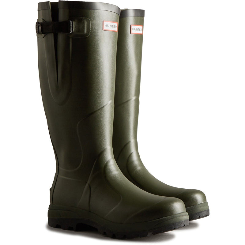 Hunter Balmoral Adjustable Classic Gummistiefel In Dunkeloliv