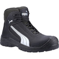Puma Safety Cascades Mid Leder Schwarz Sicherheitsschuhe
