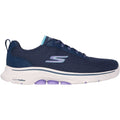 Skechers Go Walk 7 Kaylor Damen Sneakers Aus Polyester In Marineblau/Lila