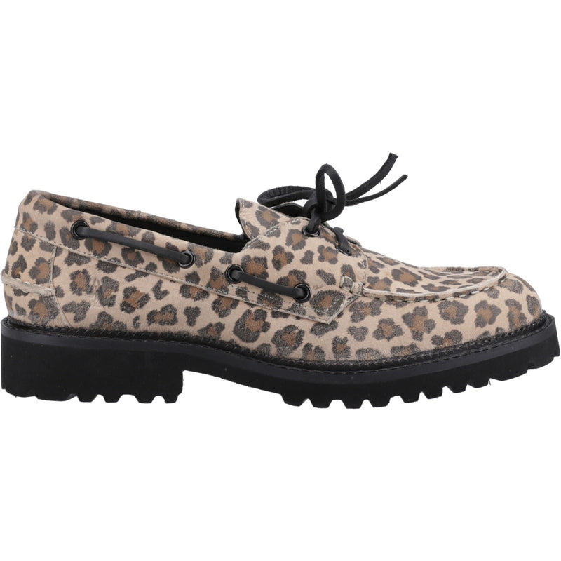 Hush Puppies Geri Damen Leo Lofers Aus Wildleder