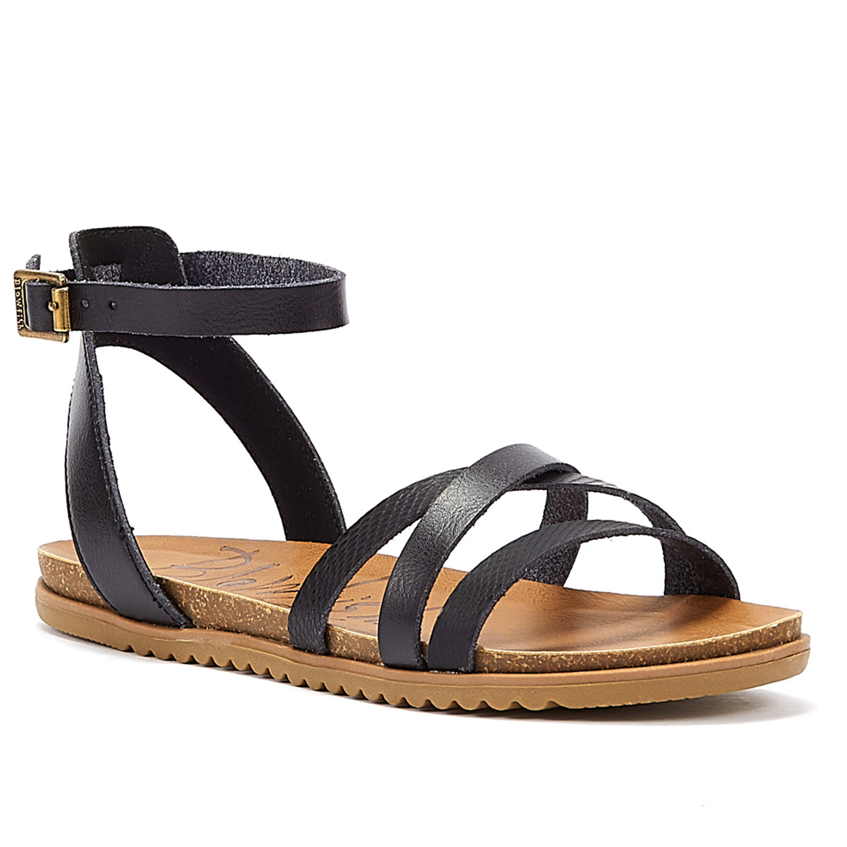 Blowfish Malibu Maylie Womens Schwarz Dyecut Sandalen